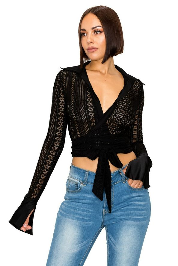 Lucia Wrap Top