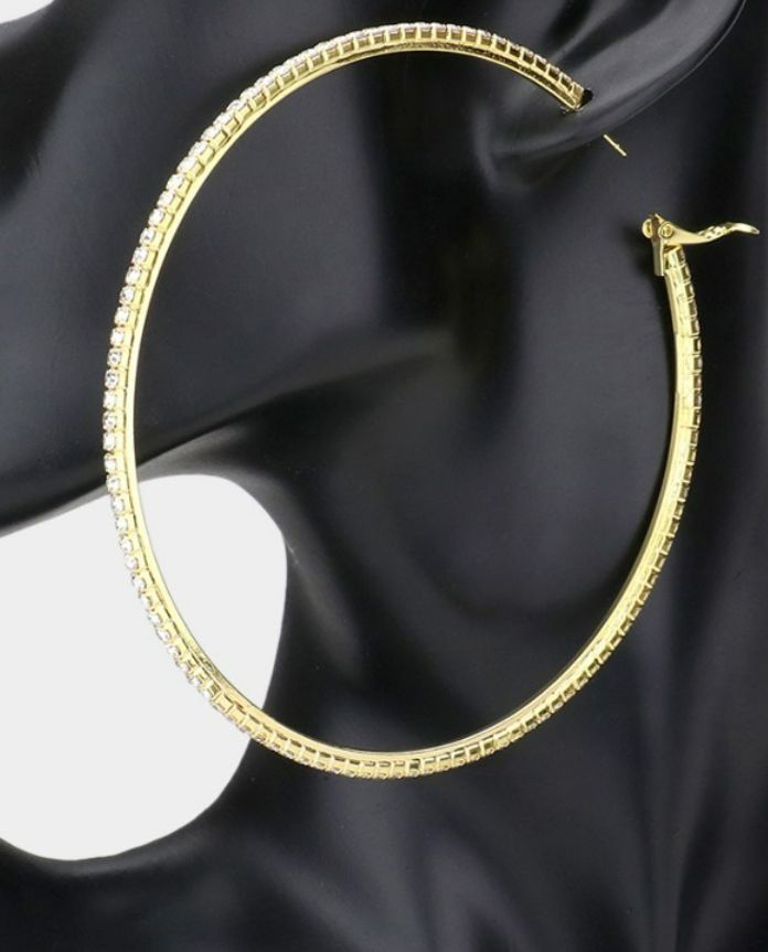 Lupe Hoop Earrings