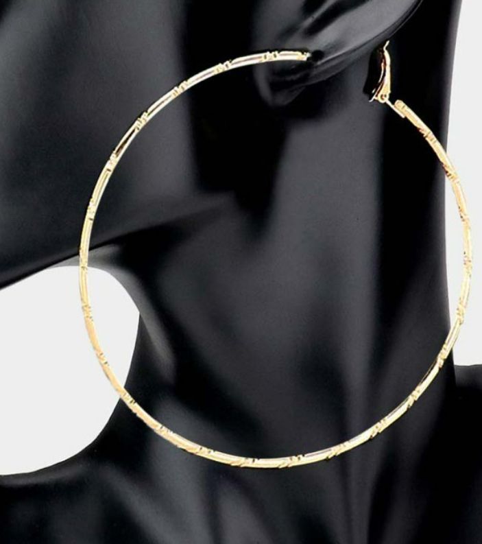 Martha Hoop Earrings