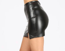 Load image into Gallery viewer, Donna Pleather Skirt
